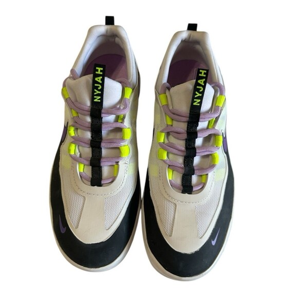 Nike SB Nyjah Free 2 Womens Black Wild Berry White Skate Shoes BV2078-009 Sz 6.5 - Picture 4 of 12